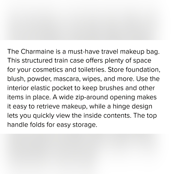 BRAHMIN Small Charmaine In Heavenly Blue - Picture 3 of 5